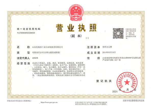 Business license