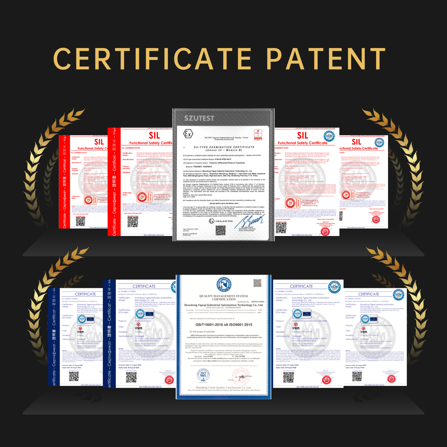 Tank radar level transmitter