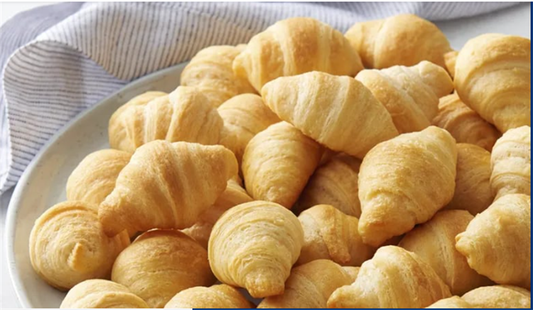 Croissant tray molds