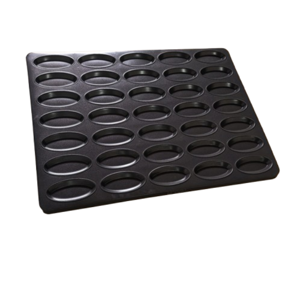 Commercial croissant pans