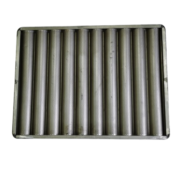 Aluminized Steel Nonstick Baguette Pan