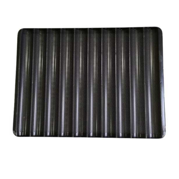 Aluminized Steel Nonstick Baguette Pan