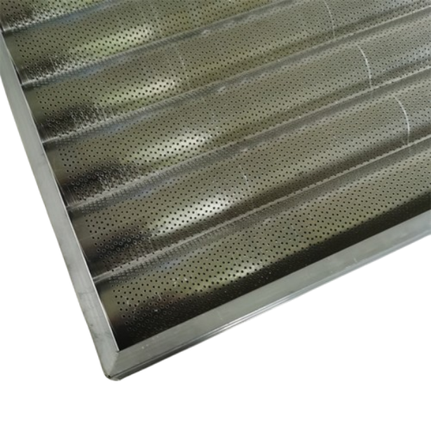ALuminum Perforated French Loaf Pan