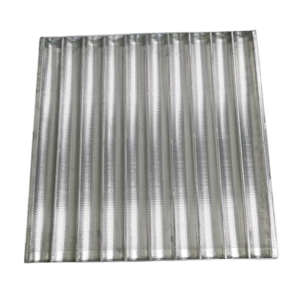 ALuminum Perforated French Loaf Pan