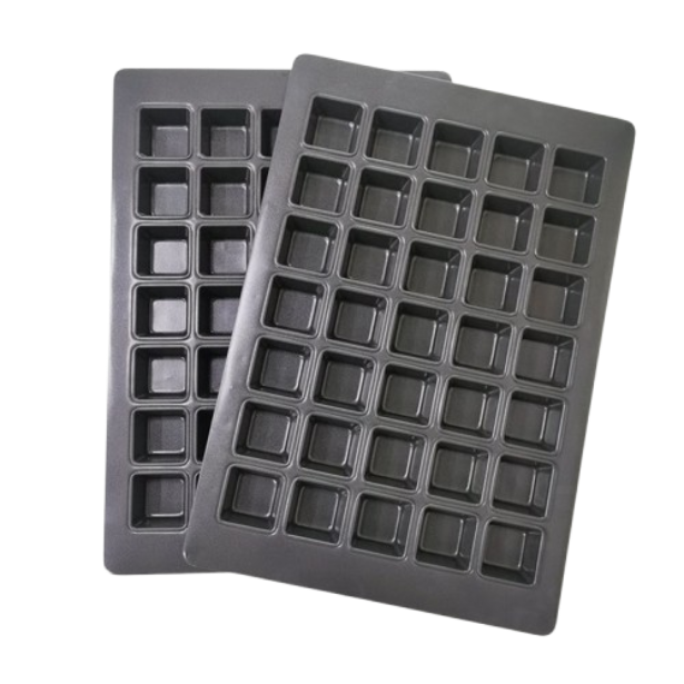 Custom Square Ciabatta Roll Pan