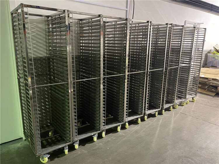 bakery rack trolley