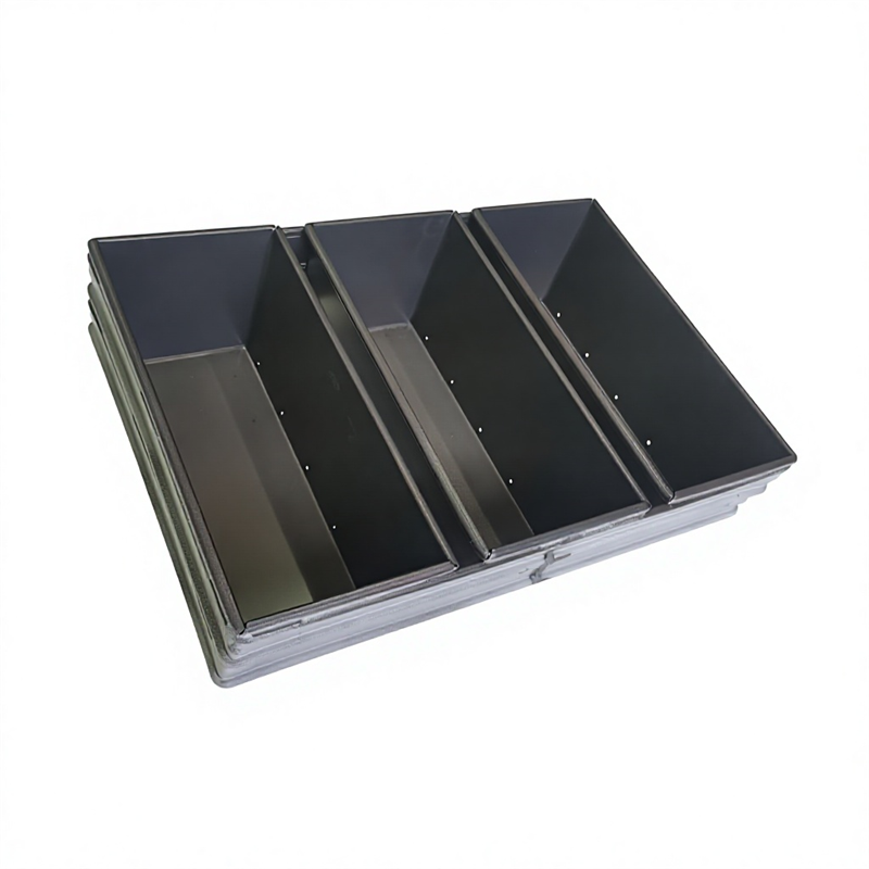 New 3-pockets Stackable Toast Pan