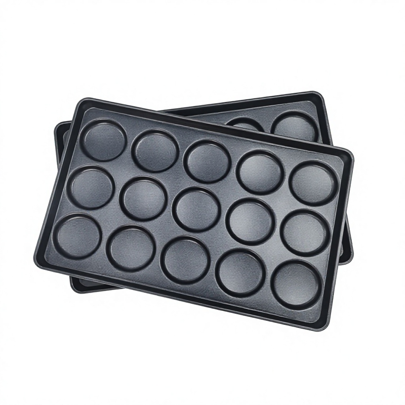 15 Molds Hamburger Bun Burger Bread Baking Pan