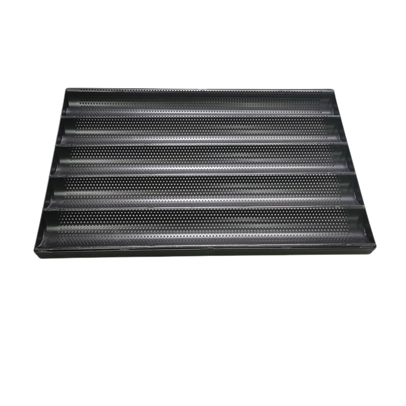 5 Grooves Industrial French Bread Baking Tray
