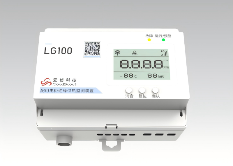 Dispositivo de monitoreo de sobrecalentamiento del aislamiento del gabinete de distribución (LG-100)