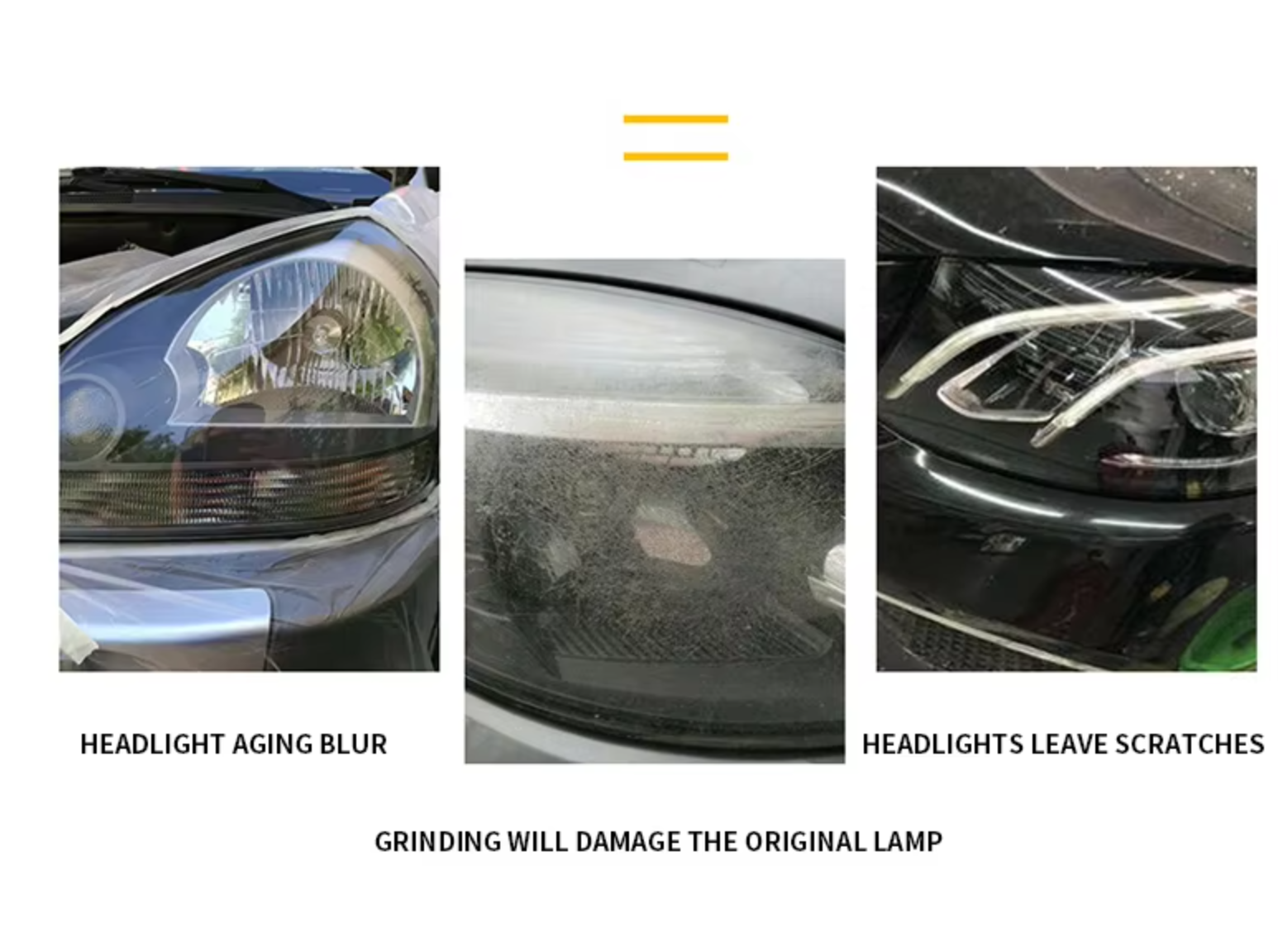 paint protection film on headlights