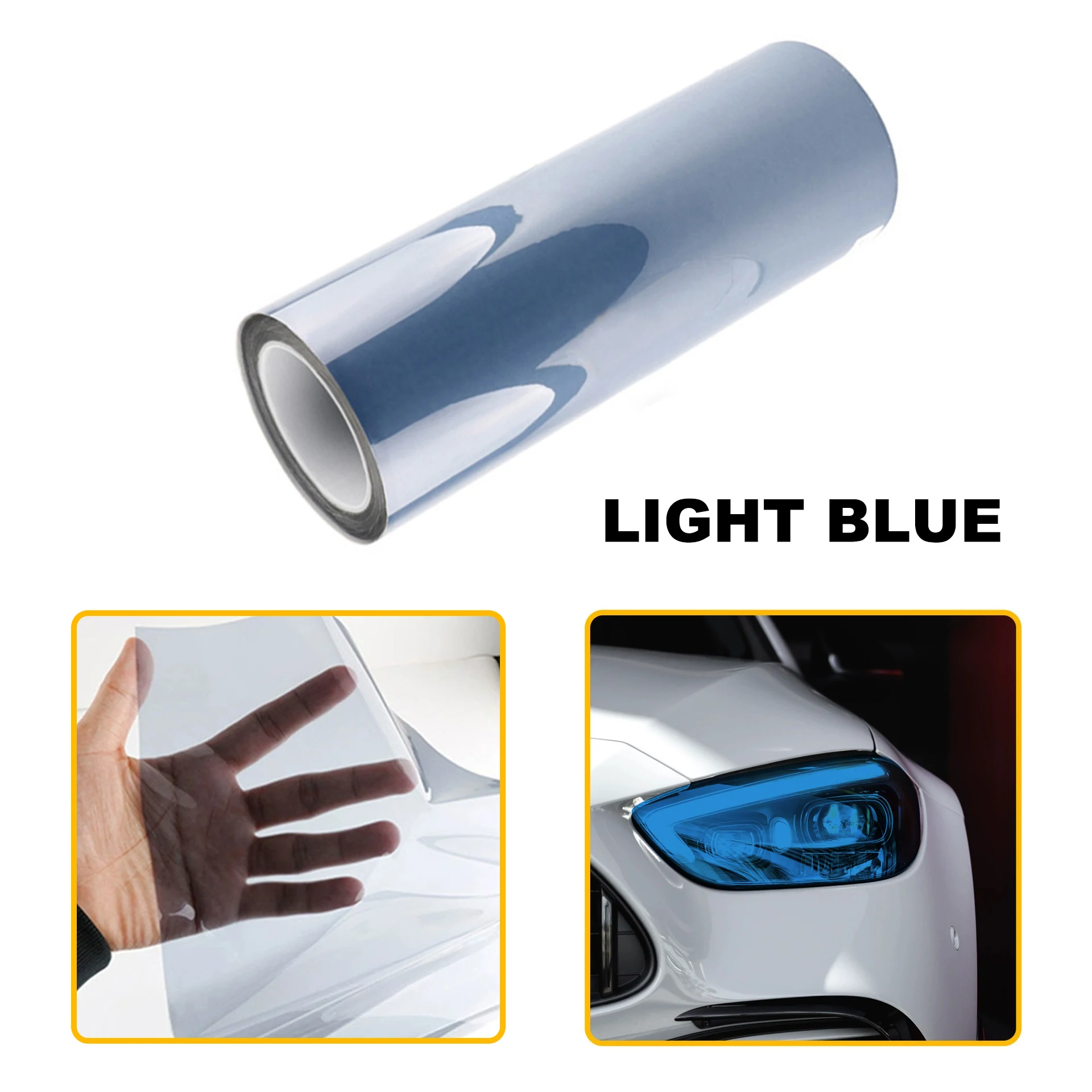 Tint Film For Headlights Car Light Protection Wrap