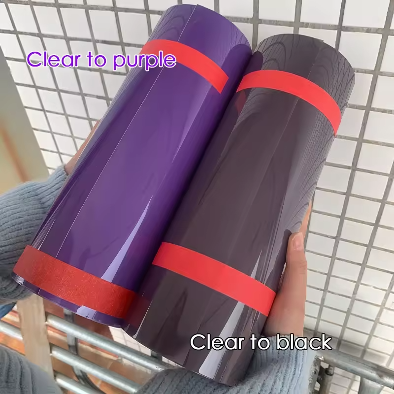 Headlight Vinyl Wrap Color Changing Film For Cars