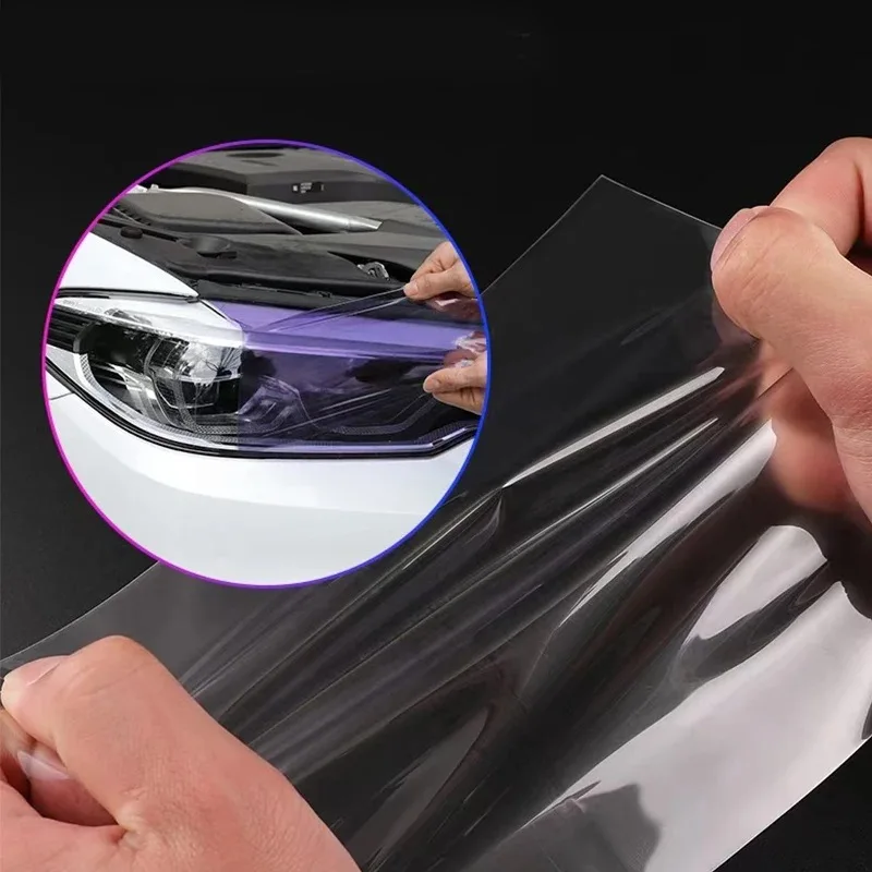 Headlight Vinyl Wrap Color Changing Film For Cars