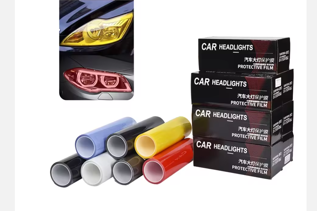 tint film for headlights