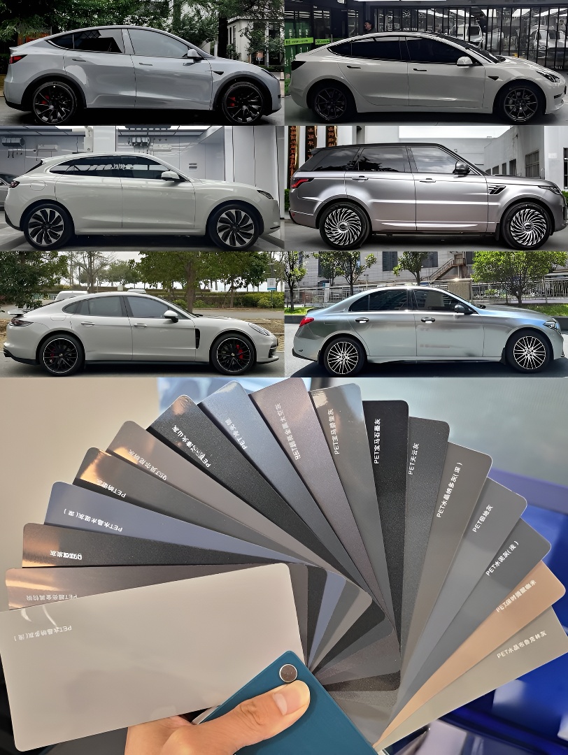 Cars Bra With Colored Car Protection Film