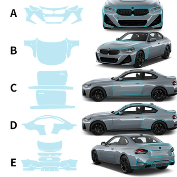 Pre Cut PPF Automotive Kits For Perfect Fit