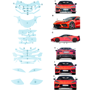 Pre Cut PPF With Ceramic Coating