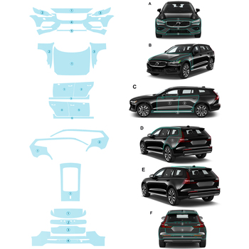Pre Cut PPF With Ceramic Coating