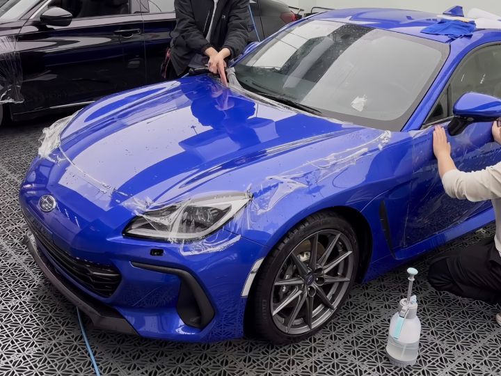 Clear Auto Bra With Transparent PPF