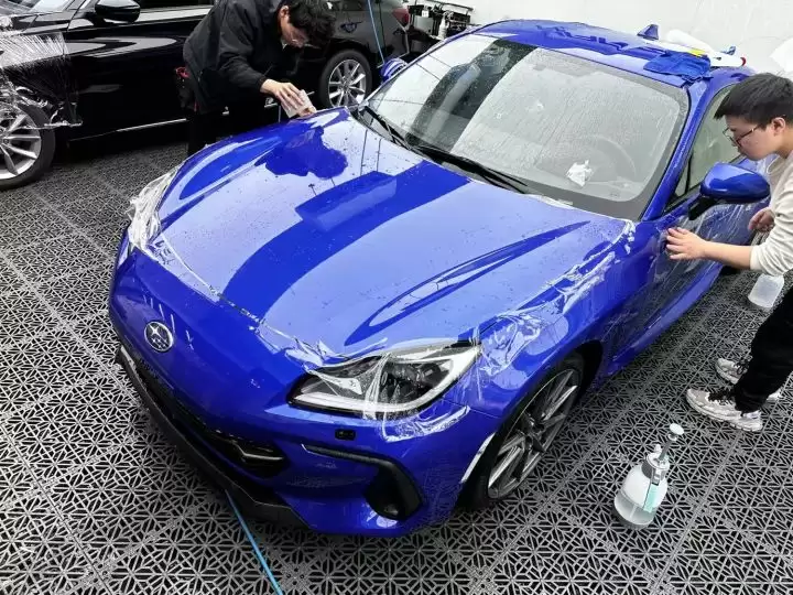 Clear Auto Bra With Transparent PPF