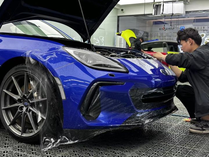 Clear Auto Bra With Transparent PPF