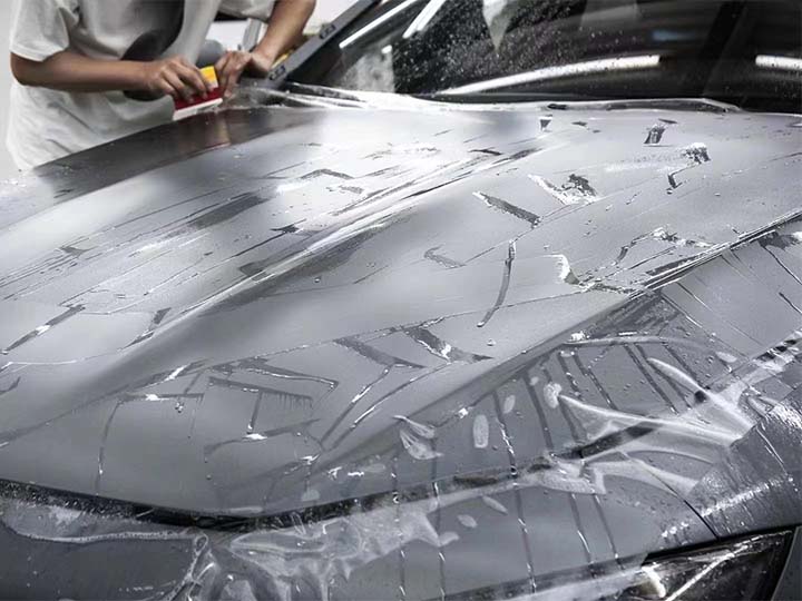 Matte Car Paint Protection Film With Satin Finish