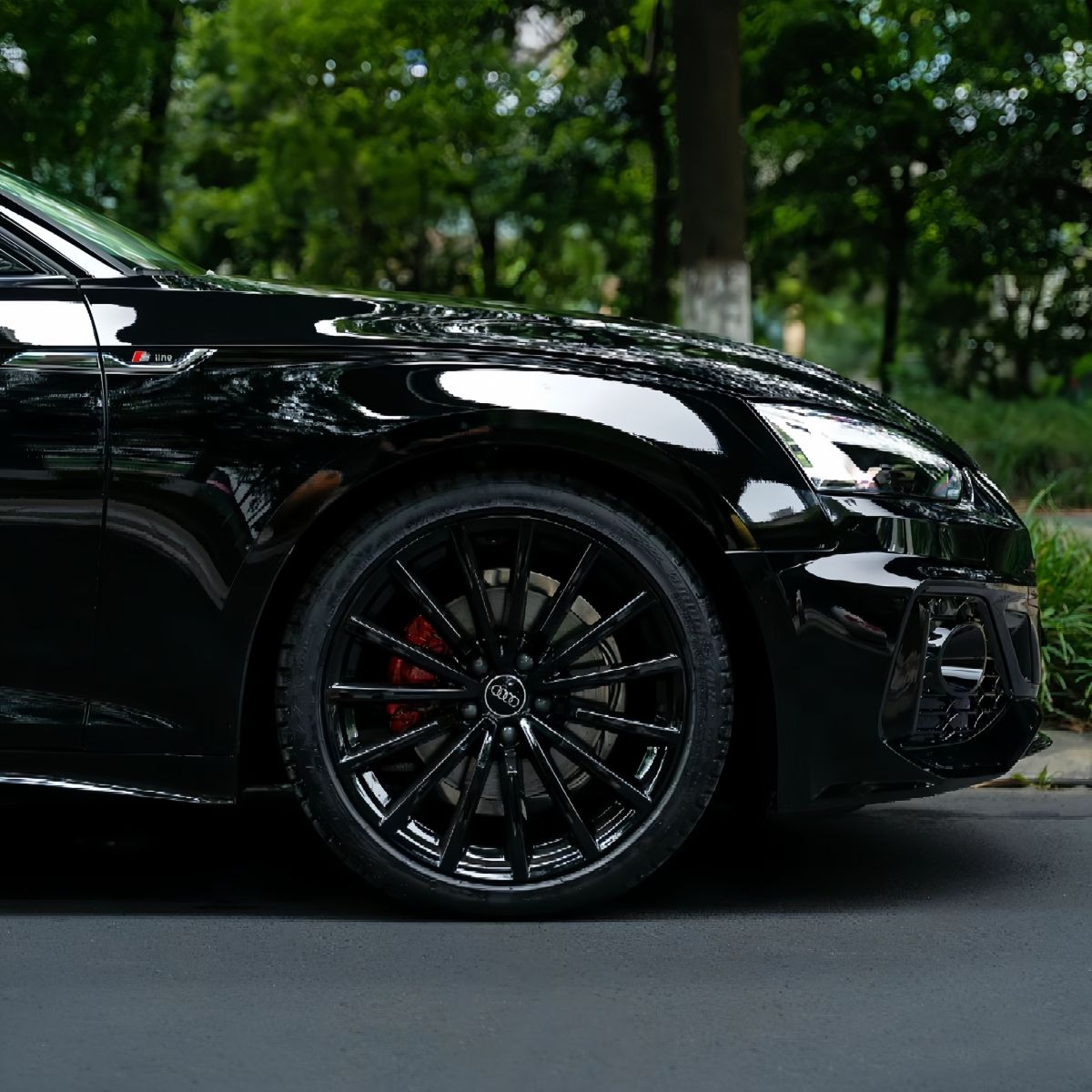 Gloss Black Vinyl Wrap For Car Wrap