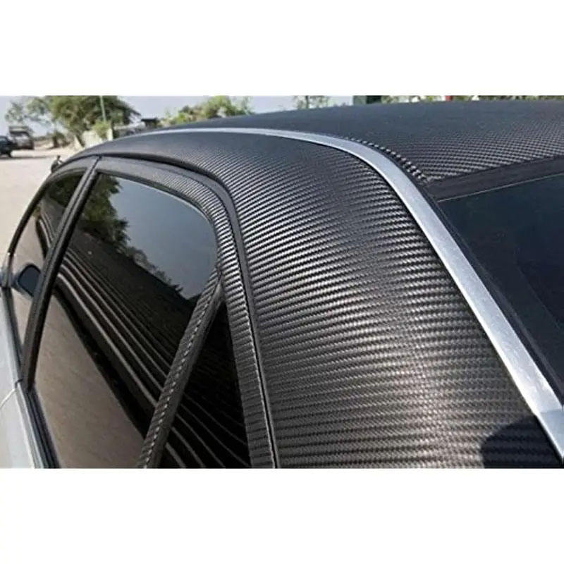 Automotive Wrap With Carbon Fiber Wrap