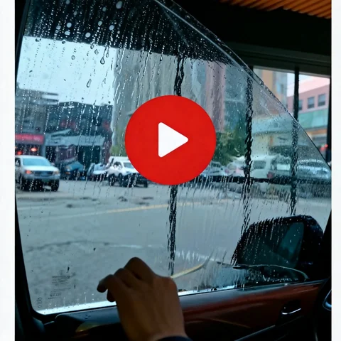 Film teinté haut de gamme pour vitres de voiture – Protection contre la chaleur et la vie privée !