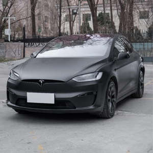 matte black car wrap