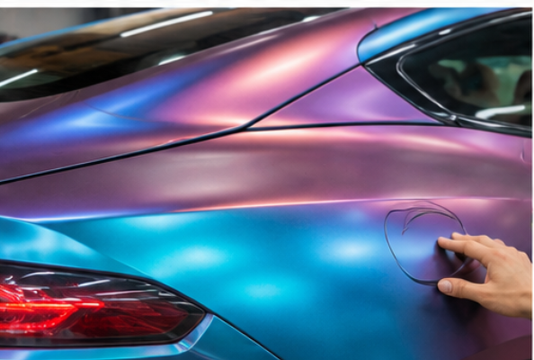 vehicle wrapping film