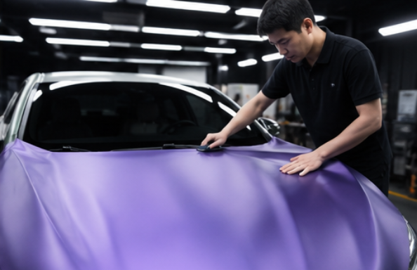 vehicle wrapping film