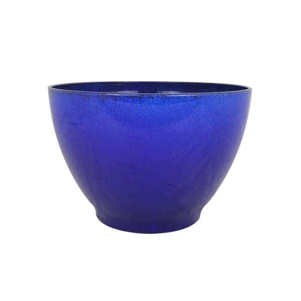 Royle Blue Glazed Egg Planter