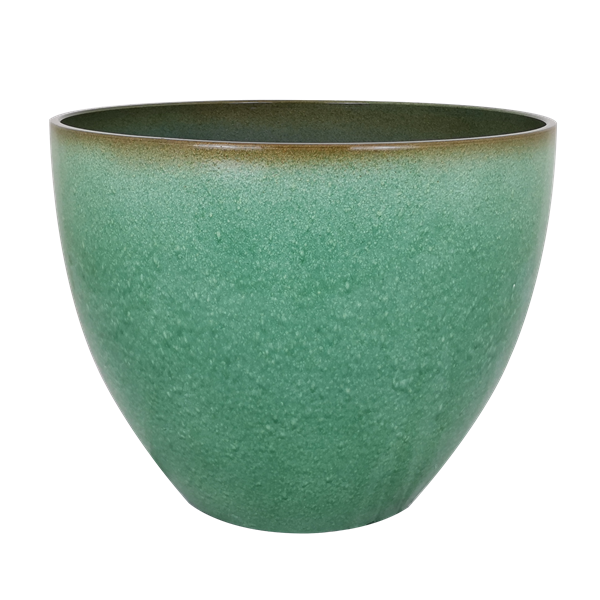Jadeite Glazed Egg Planter