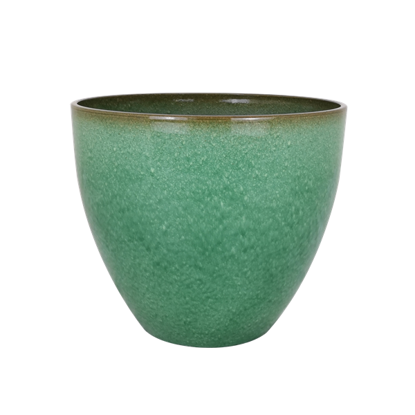 Jadeite Glazed Egg Planter