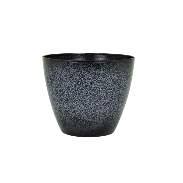 Ashgrey Glazed Egg Planter