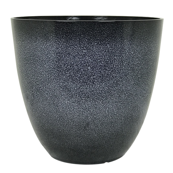 Ashgrey Glazed Egg Planter