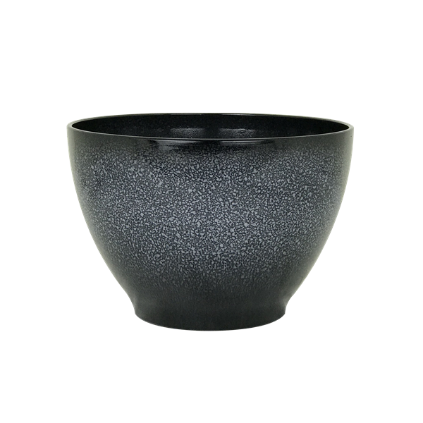 Ashgrey Glazed Egg Planter