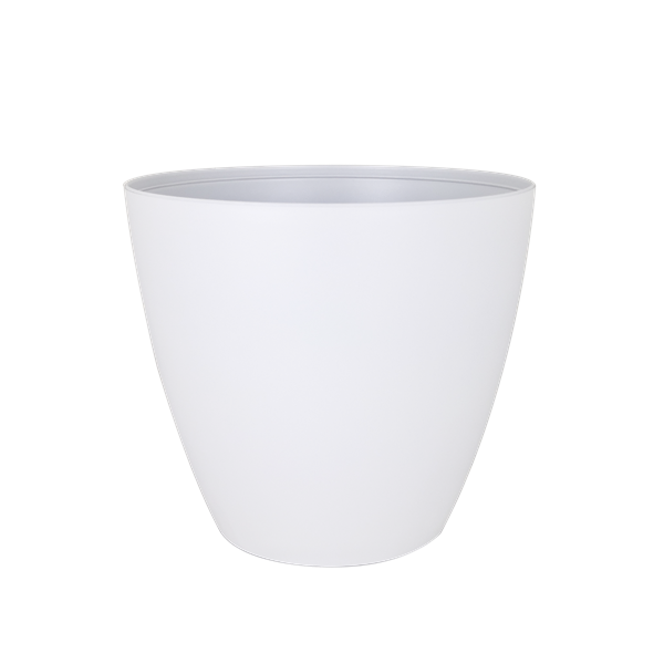 Ceramic White Glazed Egg Planter