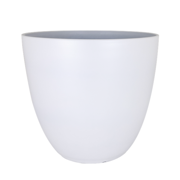 Ceramic White Glazed Egg Planter