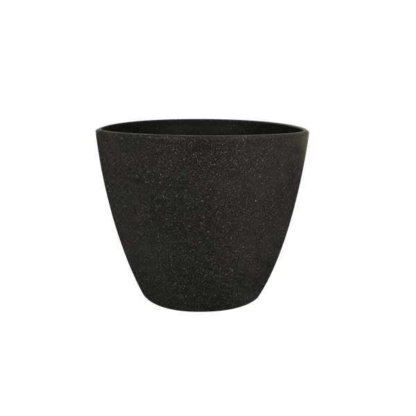 Charcoal Sandstone Egg Planter