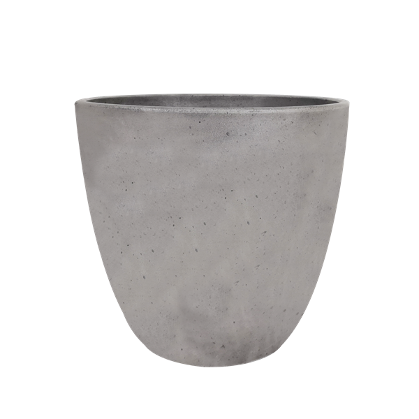 Cement Grey Egg Planter
