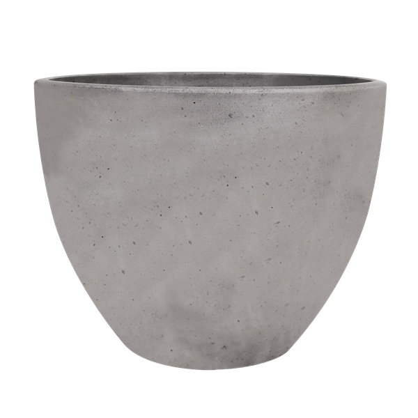 Cement Grey Egg Planter
