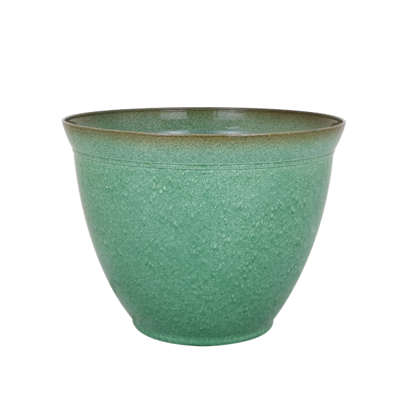 PP Jadeite Glazed Egg Planter
