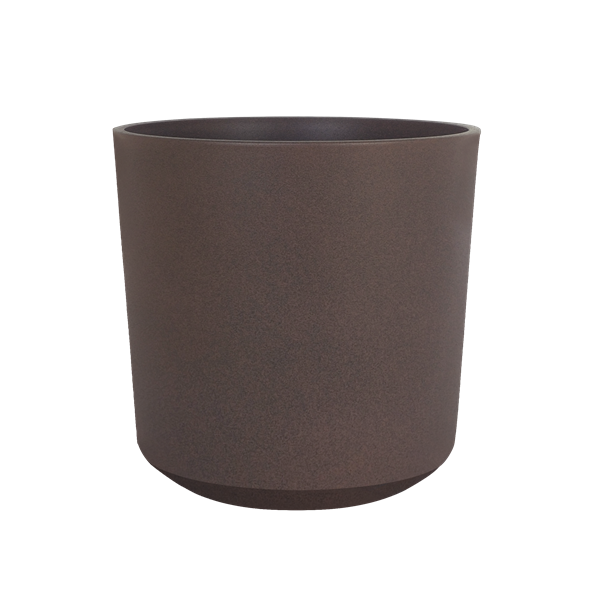 Copper Rust Straight Bucket Planter
