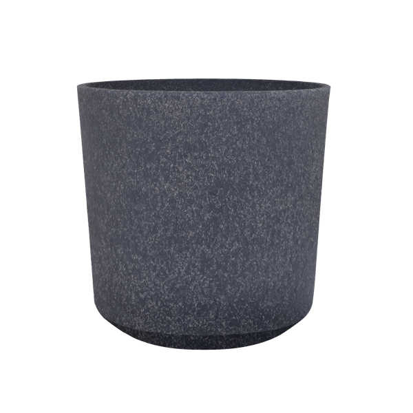 Antique Charcoal Straight Bucket Planter