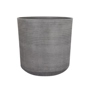 Cement Grey-L Straight Bucket Planter