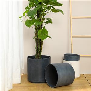 Cement Straight Bucket Planter