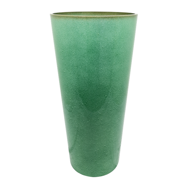 Jadeite Glazed Round Flower Planter